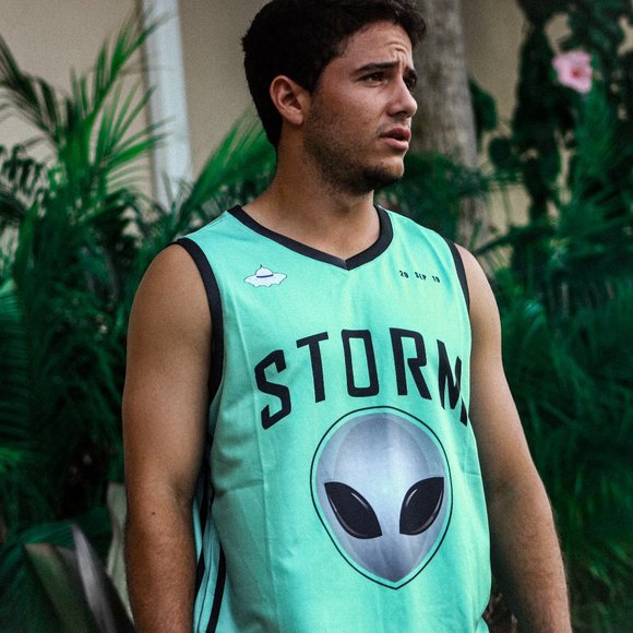 RETRO Area 51 Basketball Jersey - Picture 1 of 5